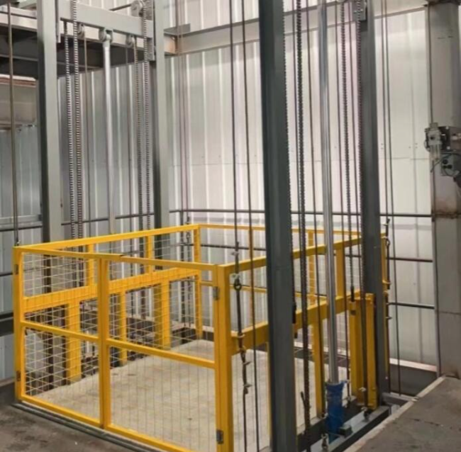 阜城导轨式升降机一般加工周期