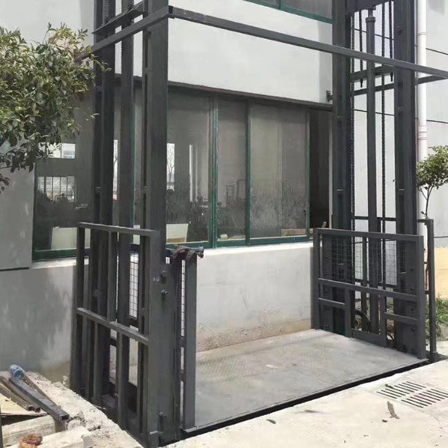 阜城5吨室外升降货梯